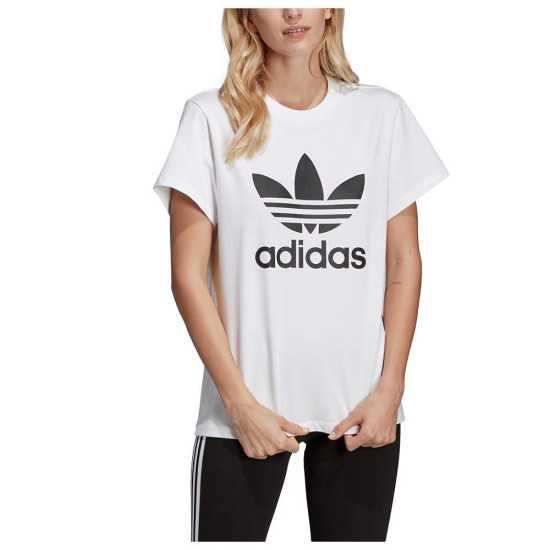 Adidas Γυναικεία κοντομάνικη μπλούζα Originals Trefoil